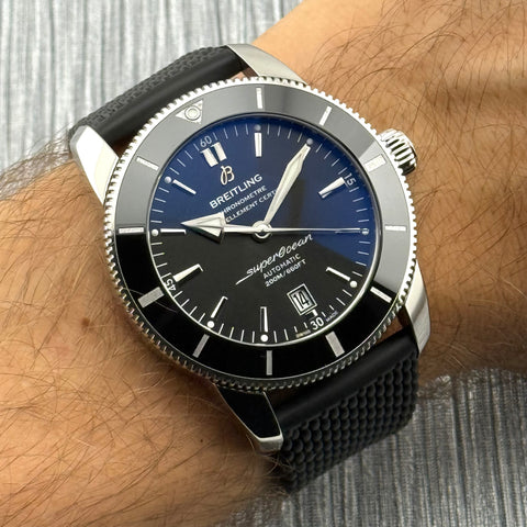 Breitling Superocean Héritage II 46 Ref. AB2020121B1S1 | Full-Set 2018 | Automatic | Black Dial | Kautschuk | Top | VIP