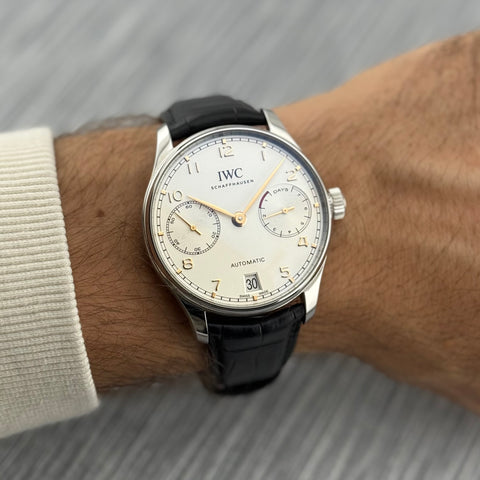 IWC Portugieser 7 Days Ref. IW500704 | Full-Set 08/2024 | Automatic | IWC Garantie 08/2032 | Top | VIP