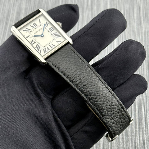 Cartier Tank Solo Ref. WSTA0028 (3169) | Full-Set 2019 | Quartz | 34.8 x 27.4 mm | Top | VIP