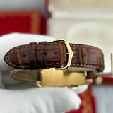 Cartier Tank Américaine 18K Ref. 1730 | Full-Set 1996 | Erstkaufrechnung | 18K Gelbgold | Chronograph | Top Set