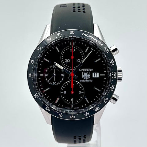 TAG Heuer Carrera Calibre 16 Ref. CV2014-2 | Full-Set 2011 | Serviced | Automatic | Chronograph | 41mm