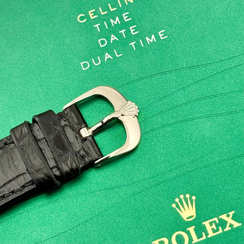 Rolex Cellini Time Ref. 50509 | Full-Set 2015 | Serviced 09/2025 | 18K Weissgold | 39mm | Rare