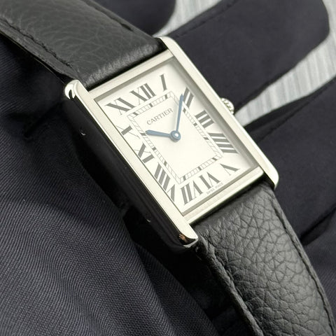 Cartier Tank Solo Ref. WSTA0028 (3169) | Full-Set 2019 | Quartz | 34.8 x 27.4 mm | Top | VIP