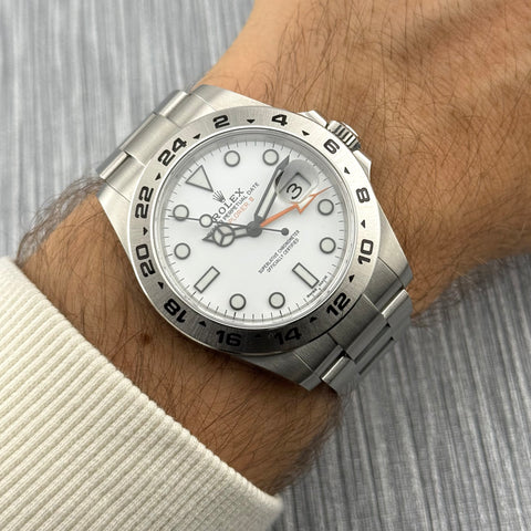 Rolex Explorer II Ref. 216570 | Full-Set 06/2019 | LC EU | 42mm | White Dial | Top | VIP