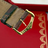 Cartier Tank Américaine 18K Ref. 1730 | Full-Set 1996 | Erstkaufrechnung | 18K Gelbgold | Chronograph | Top Set