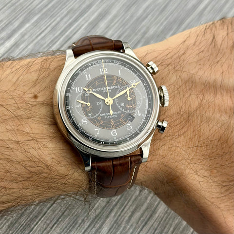 Baume & Mercier Capeland Chronograph Flyback Ref. M0A10094 | Full-Set 2023 | Automatic | 44mm | Top | VIP