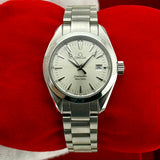 Omega Seamaster Aqua Terra Ref. 2577.30 | Full-Set 2007 | Quartz | Silver Dial | 29mm | Top