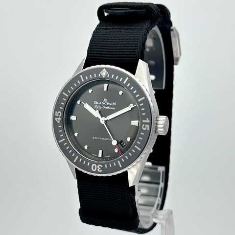 Blancpain Fifty Fathoms Bathyscaphe Ref. 5100B-1110-B52A | Full-Set 2021 | Automatic | 38mm | Grey Dial