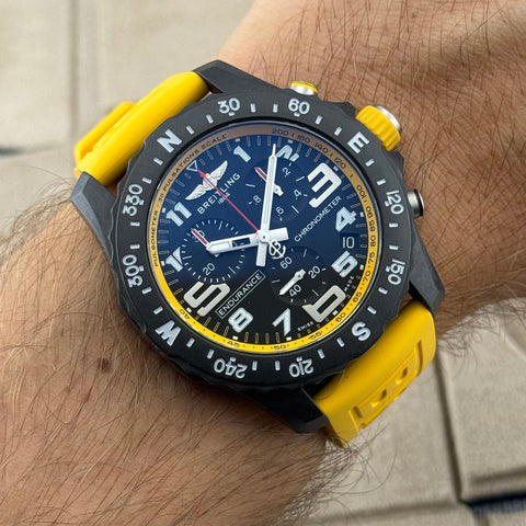 Breitling Endurance Pro Ref. X82310A41B1S1 | Full-Set 07/2023 | Yellow | Gelb | X82310 | Top | VIP