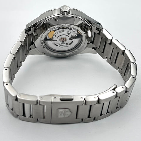 Tag Heuer Carrera Calibre 5 Ref. WAR211B.BA0782 | Full-Set 2021 | Automatic | 39mm | Silver Dial | Rare | Top | VIP