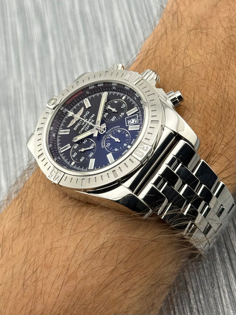 Breitling Chronomat 44 Special Edition Ref. AB011511/BF70 | Full-Set 2020 | Special Edition | 44m | Chronograph | Black Dial | Top | VIP