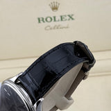 Rolex Cellini Date Ref. 50519 | Full-Set 2015 | LC100 | Rolex Service 2020 | 39mm | Black Dial | 18k White Gold | Top Condition