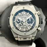 Hublot Big Bang Unico Chronograph Ref. 421.NX.1170.RX | Full-Set 11/2024 | Hublot 11/2026 | Titan | 44mm | Top Condition