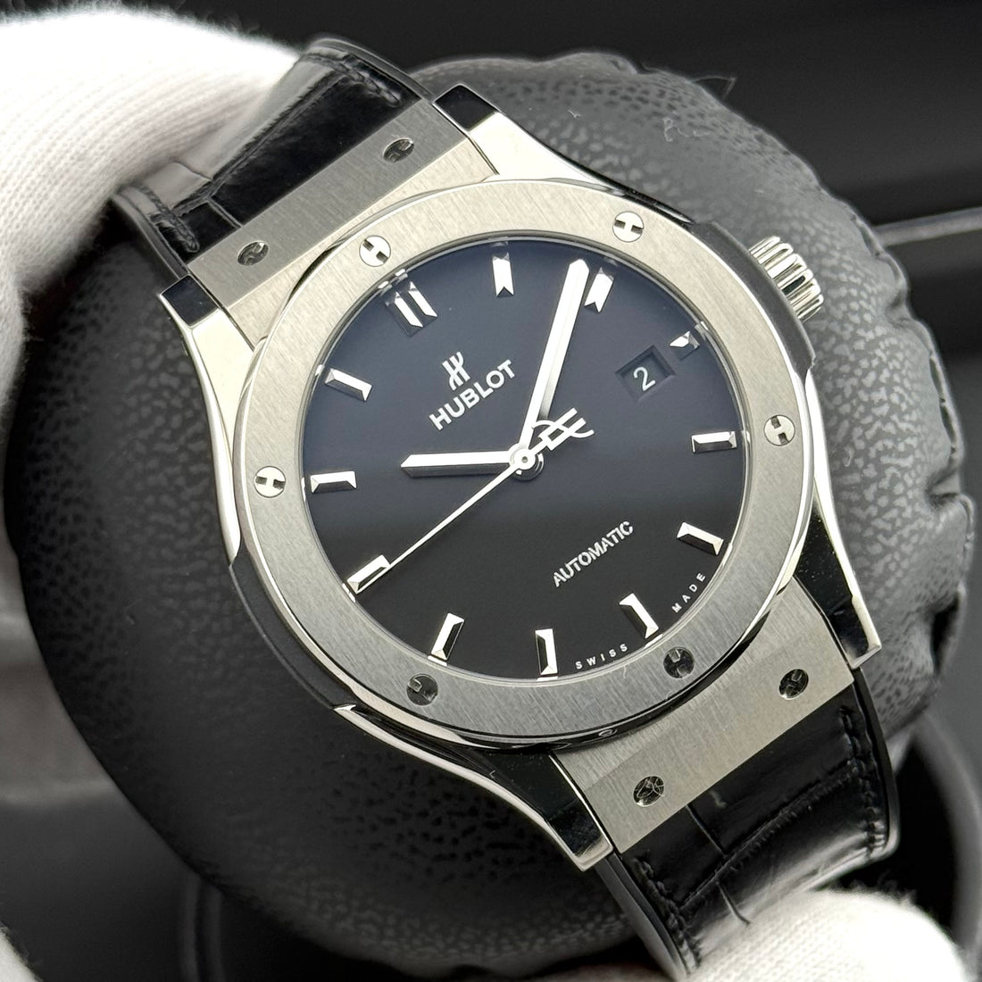 Hublot Classic Fusion Ref. 542NX1171LR | Full-Set 09/2021 | Titan | 42mm | Black Dial | Automatic | Top