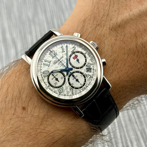 Chopard Mille Miglia Chronograph Ref. 8331 | Serviced 05/2025 | Silver Dial | Automatic | 39mm | Rare | VIP