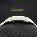 Cartier Santos Large Ref. WSSA0096 | Full-Set 11/2025 | Cartier Garantie 11/2033 | 47x39.5mm | Black Dial | Top