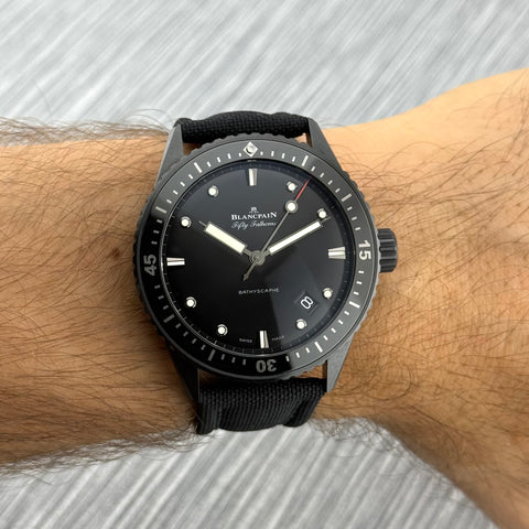 Blancpain Fifty Fathoms Bathyscaphe Ref. 5000-0130-B52A | Full-Set 05/2023 | Keramik | 43.6mm | Top Condition like new