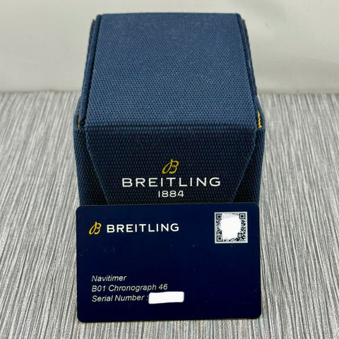 Breitling Navitimer B01 Chronograph 46 Ref. AB0127211B1A1 | Full-Set 08/2022 | Garantie 08/2027 | Black Dial | Top