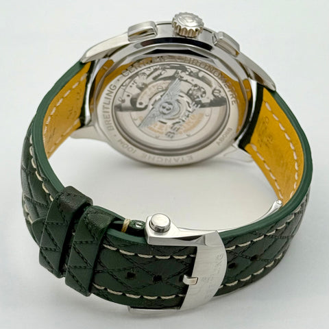 Breitling Premier B01 Chronograph 42 Bentley Ref. AB0118A11L1X1 | Full-Set 2022 | Grünes Zifferblatt | British Racing Green | 42mm | Top | VIP