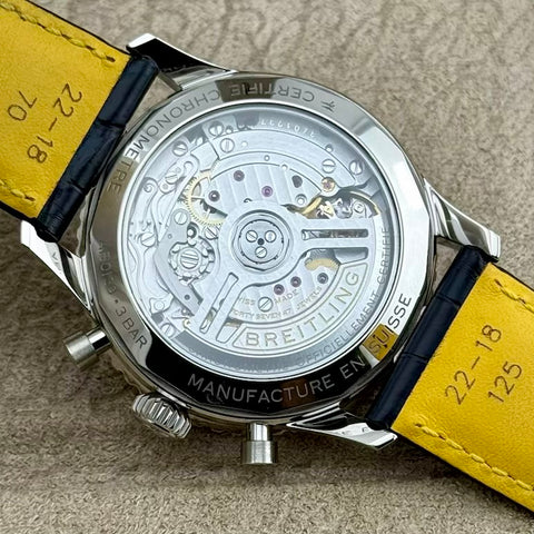 Breitling Navitimer B01 Chronograph 41 Japan Edition Ref. AB0139211C2P1 | Full-Set 09/2024 | Garantie 09/2032 | Blue MOP Dial | 41mm | Top | Rare