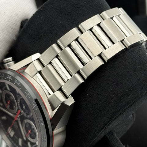 Tag Heuer Carrera Automatik Chronograph Ref. CBG2010.BA0662 | Full-Set 01/2026 | Tag Heuer Garantie 01/2031 | Unworn | Ungetragen | Skelettiert | 43mm | Top