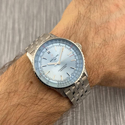 Breitling Navitimer 41 Ref. A17329171C1A1 | Full-Set 02/2026 | NEU | Eisblau | ICE Blue | 41mm | A17329