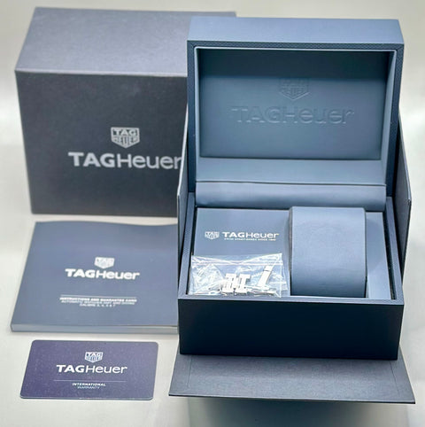 Tag Heuer Carrera Calibre 5 Ref. WBN2012.BA0640| Full-Set 2022 | Automatic | 41mm | Blue Dial | Day-Date