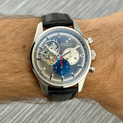 Zenith El Primero Chronomaster Chronograph Ref. 03.2040.4061/23.C496 | Full-Set 2017 | Serviced 09/2025 | Open Heart | 42mm | Automatic | Top