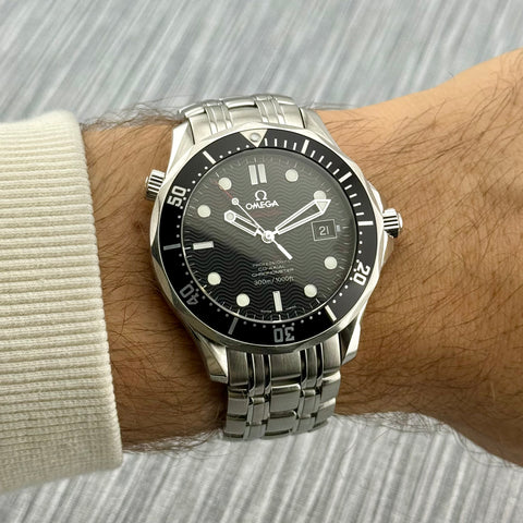 Omega Seamaster Diver 300M Co-Axial Ref. 212.30.41.20.01.002 | Serviced 04/2025 | Automatic | 41mm | Black Wave Dial | VIP