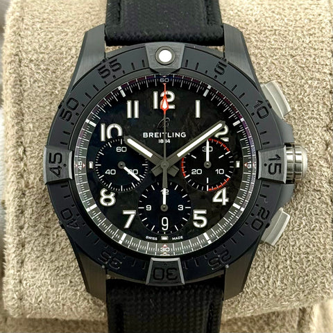 Breitling Avenger B01 Chronograph 44 Night Mission Ref. SB0147101B1X1 | Full-Set 05/2024 | Unworn | Like New | Keramik | VIP