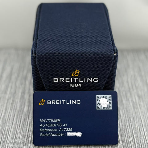 Breitling Navitimer 41 Ref. A17329171C1A1 | Full-Set 02/2026 | NEU | Eisblau | ICE Blue | 41mm | A17329
