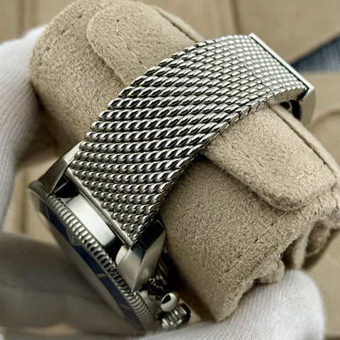 Superocean Heritage B01 Chronograph 44 Ref. AB0162161C1A1 | Full-Set 05/2023 | Breitling Garantie 05/2028 | 44mm | Blue Dial | Like New