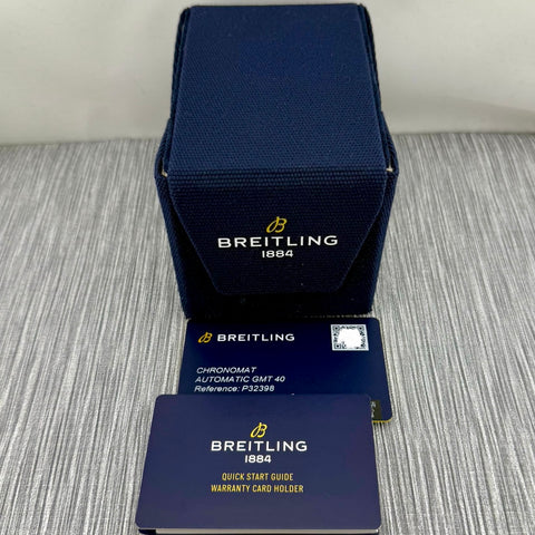 Breitling Chronomat Automatic GMT 40 Ref. P32398101C1S1 | Full-Set 09/2024 | Ice Blue Dial | Top Condition | VIP