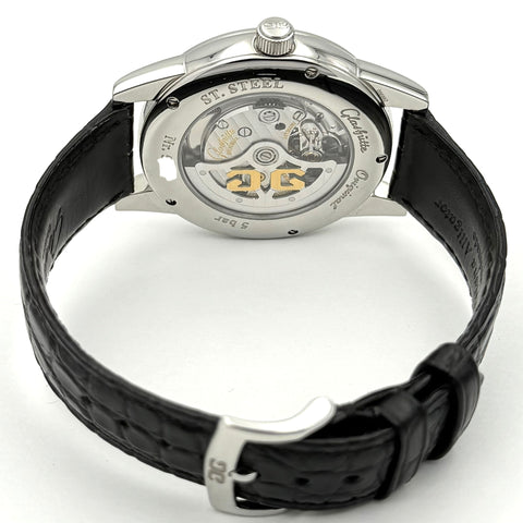 Glashütte Senator Zeigerdatum Ref. 1-39-58-01-02-04 | Full-Set 05/2025 | Unworn | 40mm | Black Dial | Hand Date | Automatic | Top | VIP
