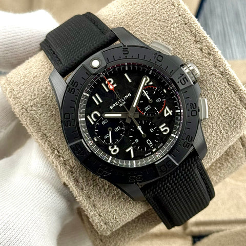 Breitling Avenger B01 Chronograph 44 Night Mission Ref. SB0147101B1X1 | Full-Set 05/2024 | Unworn | Like New | Keramik | VIP