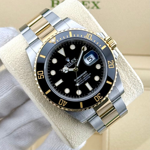 Rolex Submariner Bicolor Ref. 126613LN | Full-Set 03/2023 | LC100 | Erstkaufrechnung | 41mm | Top