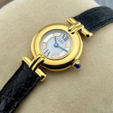 Cartier Colisee Vermeil Ref. 590002 | Rare Trinitiy Dial | Must de Cartier | 925 Silber | Quartz | Top Condition | Vintage