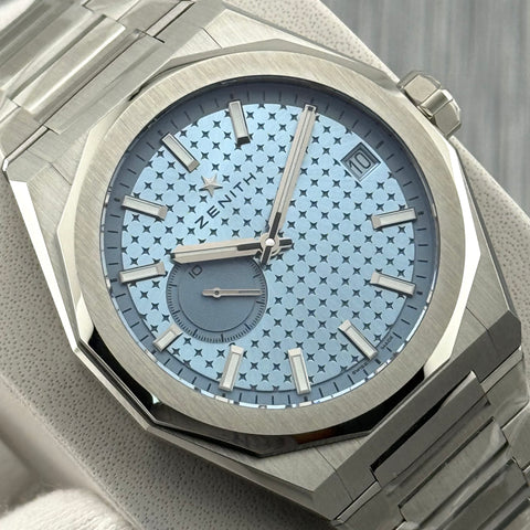 Zenith Defy Skyline Boutique Edition Ref. 03.9300.3620/15.I001 | Full-Set 02/2025 | Unworn | Ice Blue | 41mm | Sofort Verfügbar