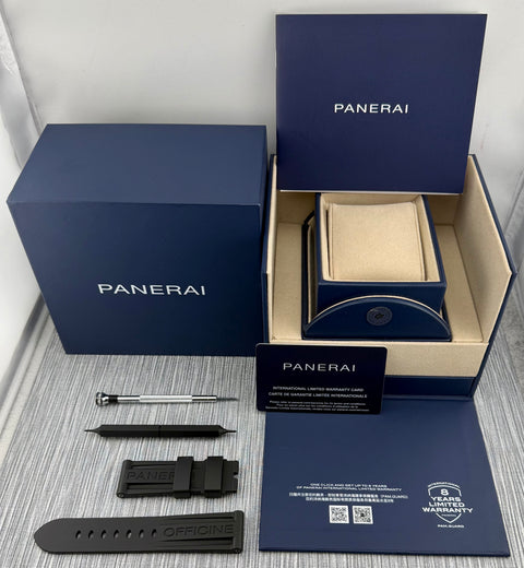 Panerai Luminor BiTempo Power Reserve Ref. PAM01360 | Full-Set 01/2024 | Panerai Garantie 01/2032 | 44mm | Top