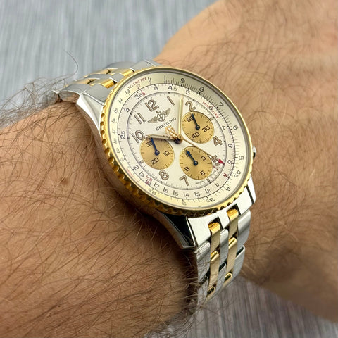 Breitling Navitimer 92 Ref. D30022 | Full-Set 1996 | Automatic | 38mm | st/gg | Top