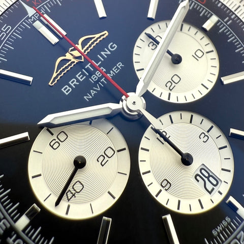 Breitling Navitimer B01 Chronograph Ref. AB0137211B1P1 | Full-Set 09/2023 | Unworn | Ungetragen | 46mm | Black Dial | Automatic | Top