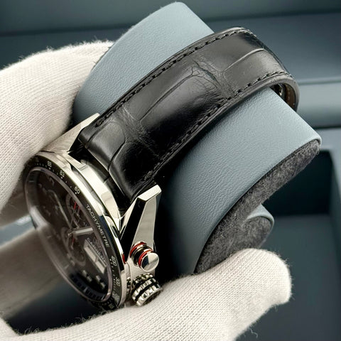 Tag Heuer Carrera Calibre 16 Chronograph Ref. CV2A1R.FC6235 | Full-Set 2023 | Day-Date | Top Condition | Black Dial