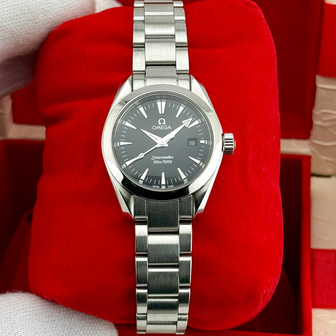 Omega Seamaster Aqua Terra Ref. 2577.5000 | Full-Set 2008 | Quartz | Black Dial | 29mm | Top Condition