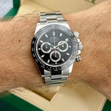 Rolex Daytona Chronograph 116500LN | Full-Set 2019 | Ungetragen | Unworn | Unpolished | 40mm | Black Dial