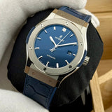 Hublot Classic Fusion Titanium Blue Ref. 542. NX.7170.LR | Full-Set 06/2026 | Hublot Garantie 06/2036 | NEW | Unworn