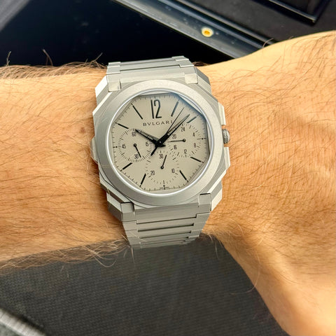 Bulgari Octo Finissimo GMT Chronograph Ref. 103068 | Full-Set 06/2026 | Bulgari Garantie 06/2031 | Unworn | Ungetragen | NEW