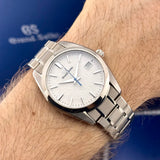 Grand Seiko Heritage Collection Ref. SBGX355 | Full-Set 08/2026 | NEU | Unworn | Titan | 37mm | Snowflake-Dial