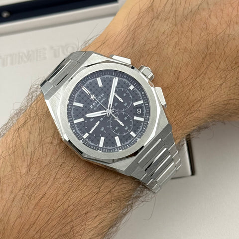 Zenith Defy Skyline Chrono Ref. 03.9500.3600/21.I001 | Full-Set 11/2024 | Unworn | Ungetragen | Black Dial | 42mm