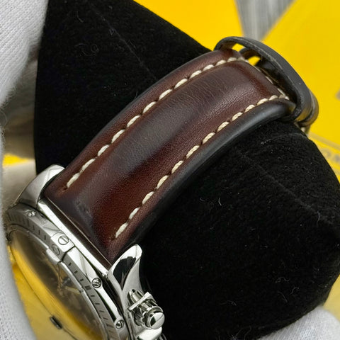 Breitling Chronomat Chronograph Evolution Ref. A13356 | Papiere 12/2008 | Serviced 01/2026 | 44mm | Black Dial | Top