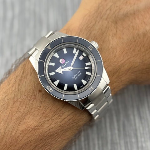 Rado Captain Cook Automatic Ref. R32105203 | Full-Set 05/2026 | NEU | Sofort Verfügbar | Blue Dial | 42mm | Top